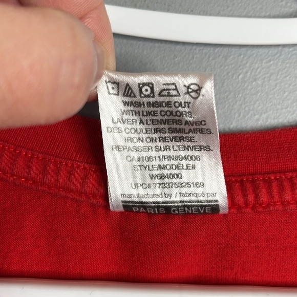 Coca Cola Men's Graphic Logo T-Shirt Red Crewneck Short Sleeve Cotton Size L - Picture 9 of 11